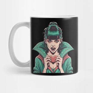 Zombie Love Undead Valentines Mug